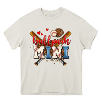 Cream ballpark mini Heavy Core Tee - AdoDesignShop