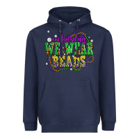 Navy on tuesday we wear beads olivia Heavyweight Hoodie - OliviaCreatesArt