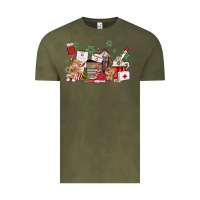 Vintage Olive nurse coffee cups Vintage Tee - MaliasSmallBusiness