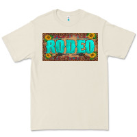 Bone western rodeo sunflowers weapon  license plate template Premium Tee - BarkalooDesign