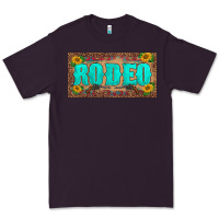 Plum western rodeo sunflowers weapon  license plate template Premium Tee - BarkalooDesign