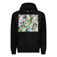 Black Easter bunny and egg Premium Hoodie - CowGirlArtShop
