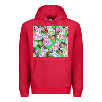 Cardinal Easter bunny and egg Premium Hoodie - CowGirlArtShop