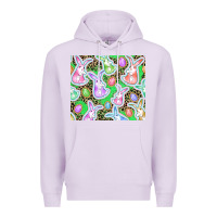 Lilac Easter bunny and egg Premium Hoodie - CowGirlArtShop