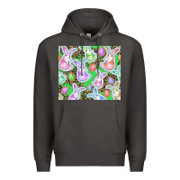 Smoke Easter bunny and egg Premium Hoodie - CowGirlArtShop