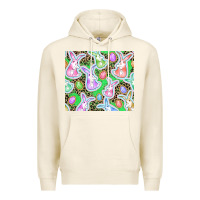 Tofu Easter bunny and egg Premium Hoodie - CowGirlArtShop