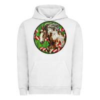 Pigment Lunar Rock Horse Christmas Urban Hoodie - LillyAllenDesigns
