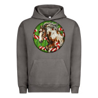 Pigment Tornado Horse Christmas Urban Hoodie - LillyAllenDesigns