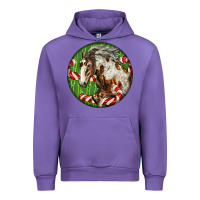 Tulip Horse Christmas Urban Hoodie - LillyAllenDesigns