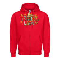 Red cinco de mayo lady Zipper Hoodie - CowGirlArtShop