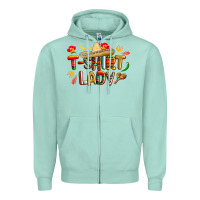 Seafoam cinco de mayo lady Zipper Hoodie - CowGirlArtShop