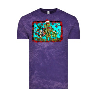 Cloud Purple merry & bright Vintage Tee - JahusDesignShop