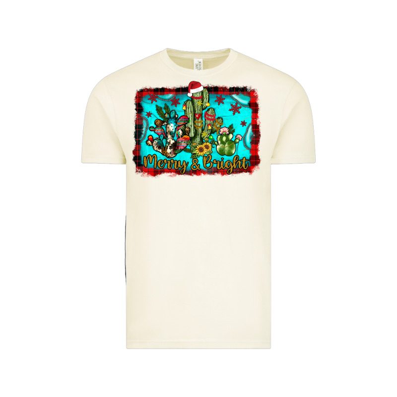 Merry & Bright Vintage Tee by JahusDesignShop | Teevron