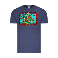 Vintage Denim merry & bright Vintage Tee - JahusDesignShop