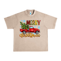 French Oak merry christmas truck Urban Heavy Tee - MaliasSmallBusiness