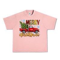 Salmon merry christmas truck Urban Heavy Tee - MaliasSmallBusiness