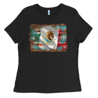 Black mexico gemstone leopard Ladies Tee - AdoDesignShop