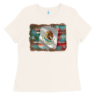 Bone mexico gemstone leopard Ladies Tee - AdoDesignShop