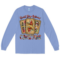 Colony Blue dont stop believin christmas Long Sleeve Tee - SublimationCraftShop