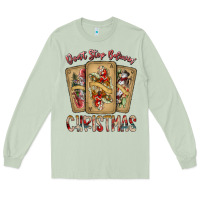Matcha dont stop believin christmas Long Sleeve Tee - SublimationCraftShop