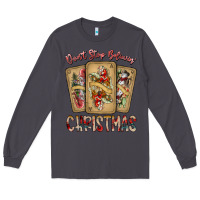 Smoke dont stop believin christmas Long Sleeve Tee - SublimationCraftShop