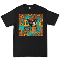 Black love autumn cow Premium Tee - Jasminsmagicworld