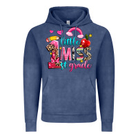 Vintage Denim little miss first grade Vintage Hoodie - NancyCooperArtShop