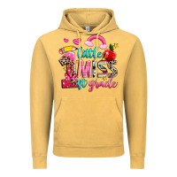 Vintage Mustard little miss first grade Vintage Hoodie - NancyCooperArtShop