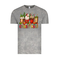 Cloud Rock Christmas Santa coffee cups current mood Vintage Tee - MaliasSmallBusiness