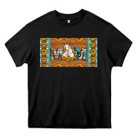 Black mom goat sunflowers license plate Heavy Core Tee - Artiststas