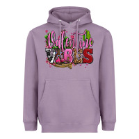 Lavender valentine vibes with cowgirl boots olivia Heavyweight Hoodie - OliviaCreatesArt