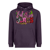 Plum valentine vibes with cowgirl boots olivia Heavyweight Hoodie - OliviaCreatesArt