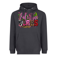 Smoke valentine vibes with cowgirl boots olivia Heavyweight Hoodie - OliviaCreatesArt