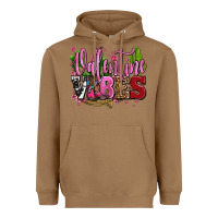 Toasted Coconut valentine vibes with cowgirl boots olivia Heavyweight Hoodie - OliviaCreatesArt