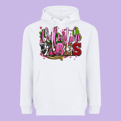 Valentine Vibes With Cowgirl Boots Olivia Heavyweight Hoodie Designed By Oliviacreatesart