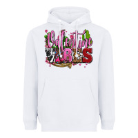 White valentine vibes with cowgirl boots olivia Heavyweight Hoodie - OliviaCreatesArt