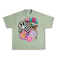 Oil Green retro mama Urban Heavy Tee - JahusDesignShop