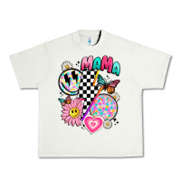Pistachio retro mama Urban Heavy Tee - JahusDesignShop