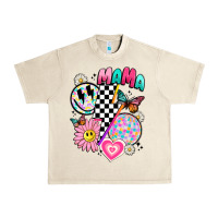 Sandshell retro mama Urban Heavy Tee - JahusDesignShop