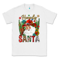White Howdy Santa Classic Tee - NancyCooperArtShop