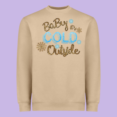 Baby It S Cold Outside Heavyweight Sweatshirt Designed By Bettercallsaul
