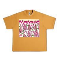 Peanut Butter pink christmas tree cakes Urban Heavy Tee - MaliasSmallBusiness