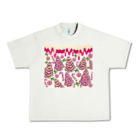 Pistachio pink christmas tree cakes Urban Heavy Tee - MaliasSmallBusiness