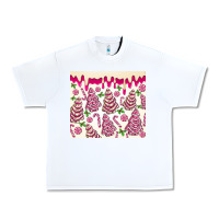 White pink christmas tree cakes Urban Heavy Tee - MaliasSmallBusiness