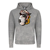 Cloud Rock Soccer Tongue Vintage Hoodie - Jasminsmagicworld