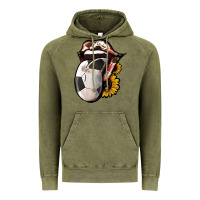 Vintage Olive Soccer Tongue Vintage Hoodie - Jasminsmagicworld