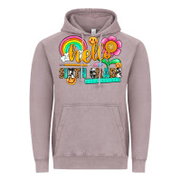 Vintage Zinc hello sixth grade Vintage Hoodie - NancyCooperArtShop