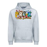 Heather Grey So Long Pre K Hello Summer Urban Hoodie - CowhideDigitalArt