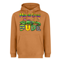 Meerkat mardi gras dude alligator olivia Heavyweight Hoodie - OliviaCreatesArt