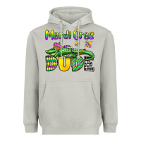 Moon Dust mardi gras dude alligator olivia Heavyweight Hoodie - OliviaCreatesArt
